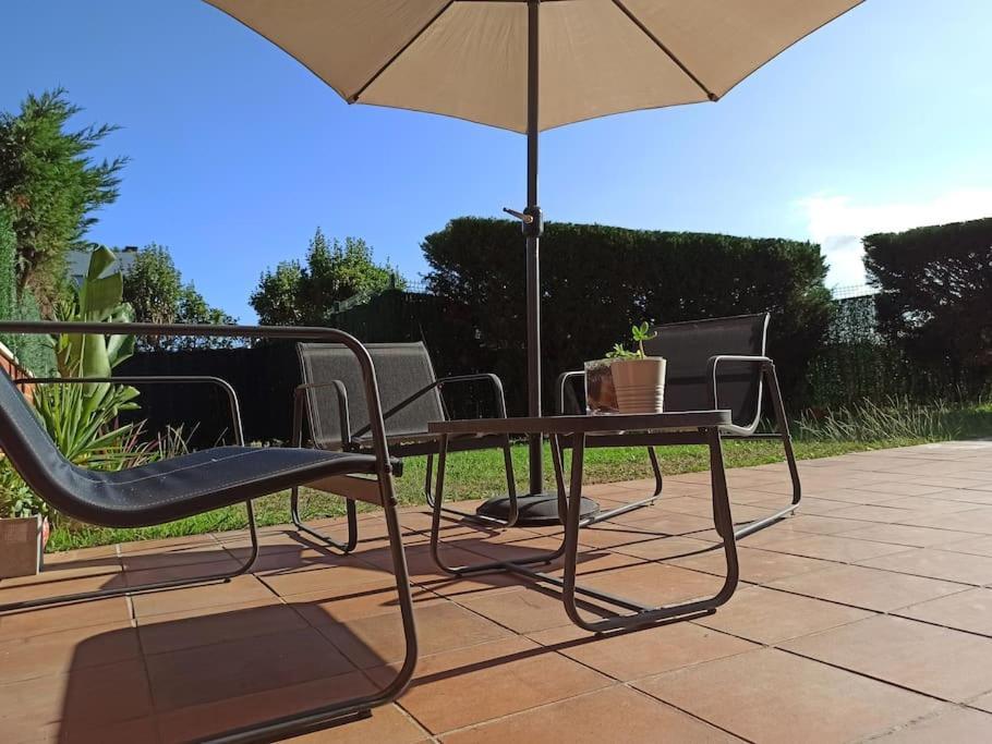Bajo Con Jardin Privado Apartment Santander Bagian luar foto